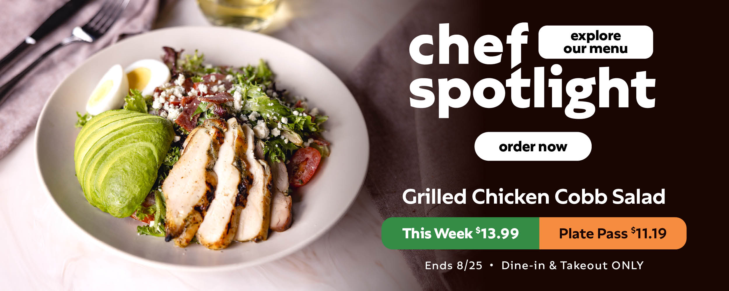 Grilled Chicken Cobb Salad