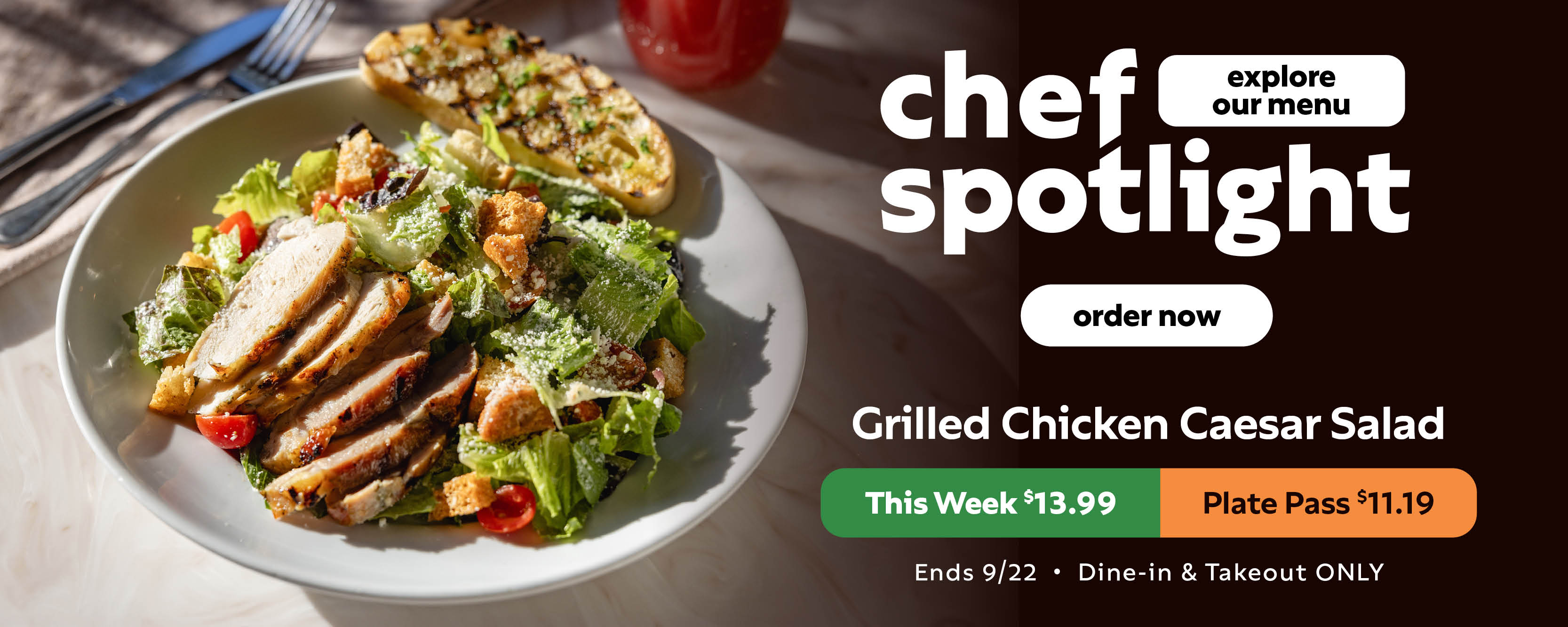 Chicken Caesar Salad
