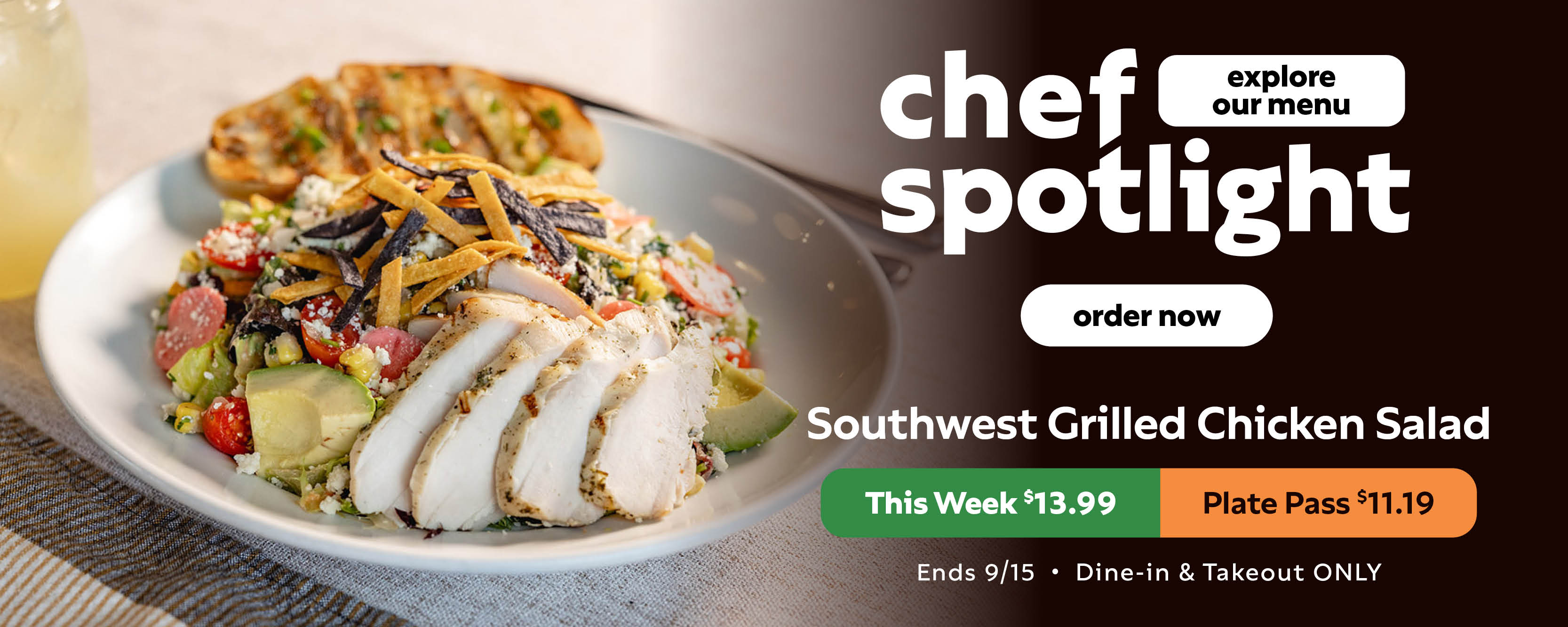 Southwest Grilled Chicken Salad