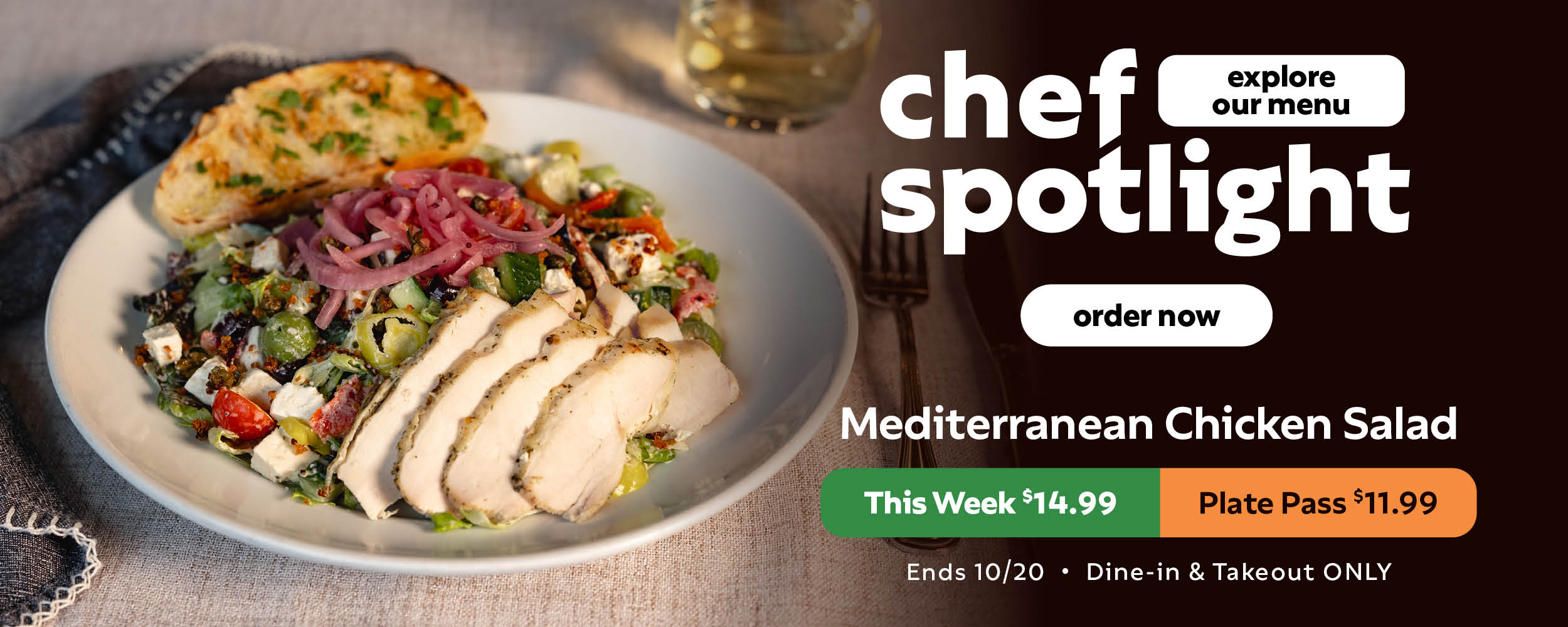 Mediterranean Chicken Salad