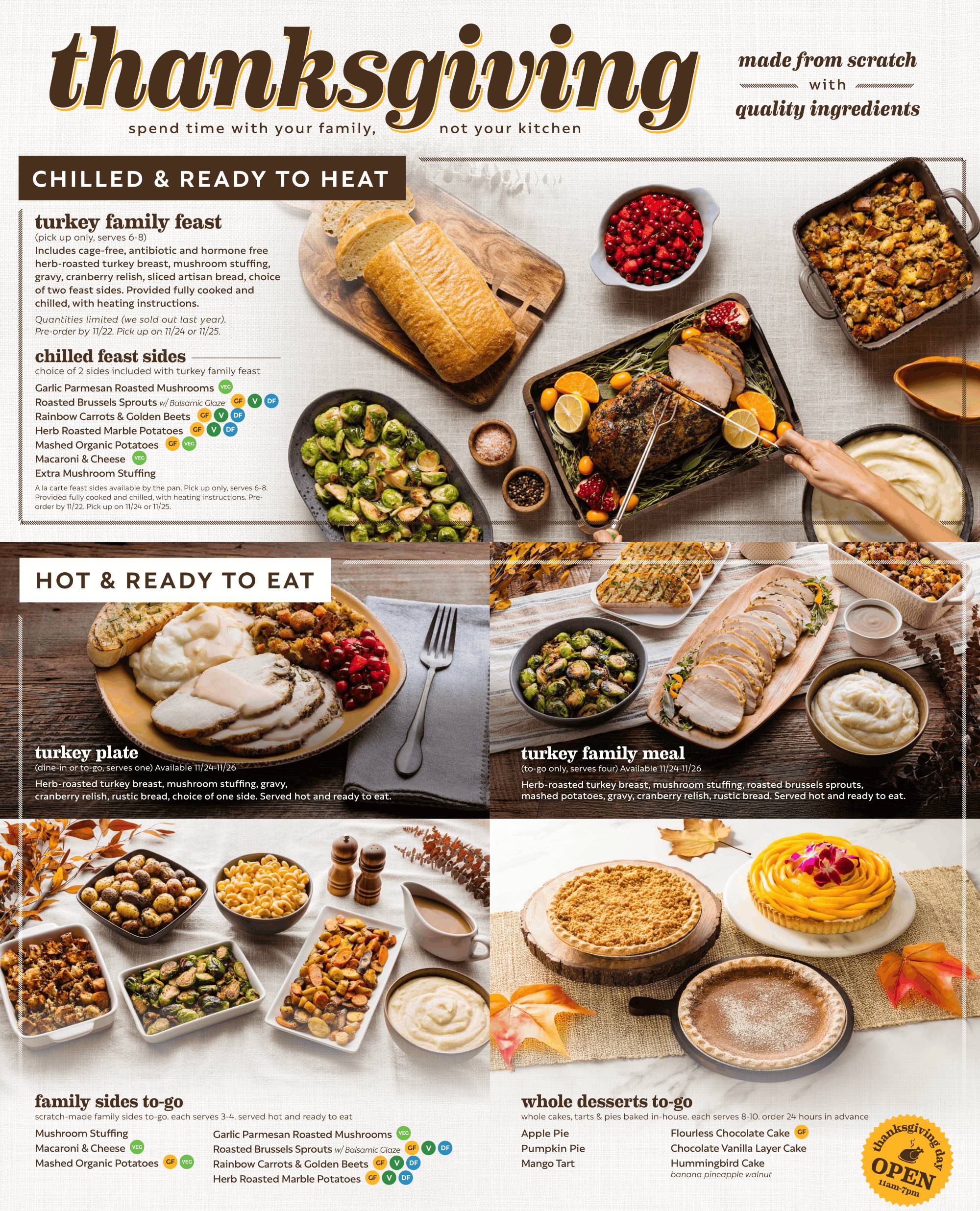 Thanksgiving Landing Page