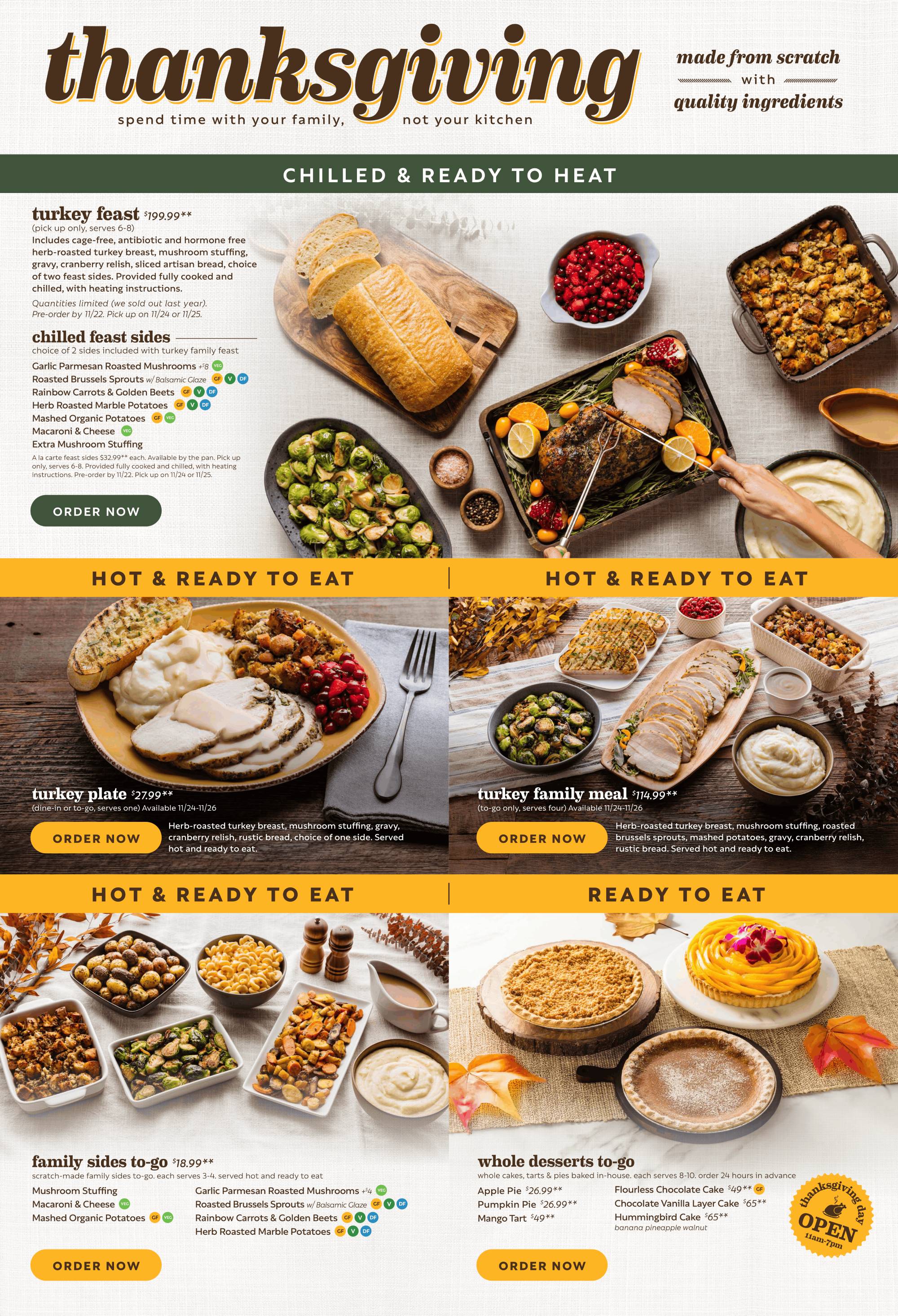 Thanksgiving Landing Page