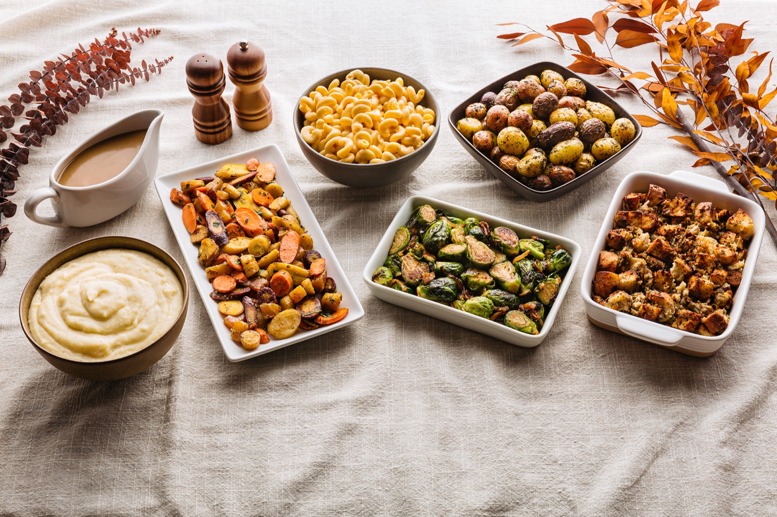 Scratch-made Thanksgiving family sides to-go