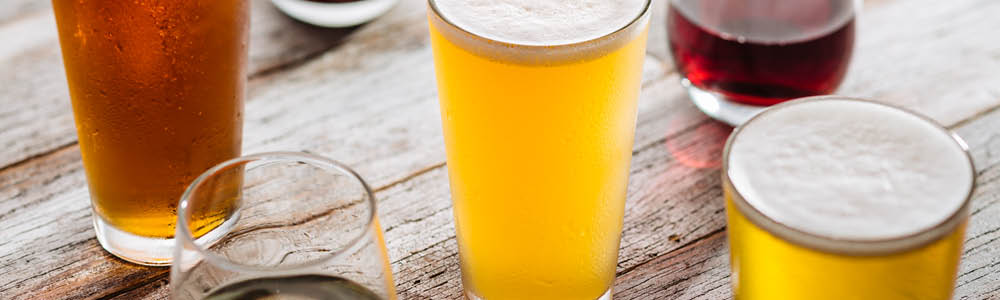 craft beer on tap