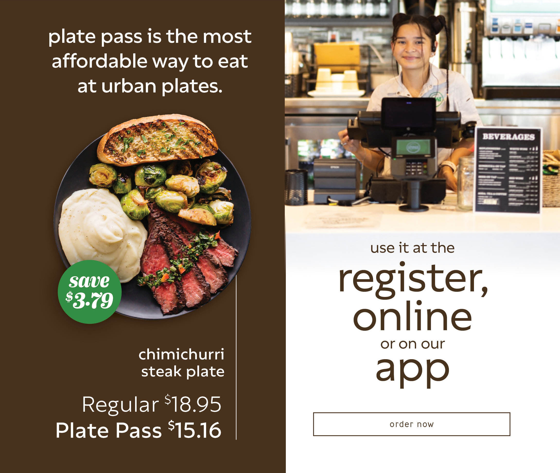 plate pass is the most affordable way to eat at urban plates